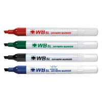 Diversen Assorted coloured whiteboard marker (4-pack)