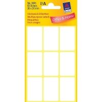 Avery 3045 multi-purpose labels 38 x 24 mm white (63 labels)