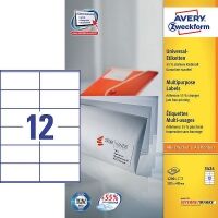 Avery 3424 multi-purpose labels 105 x 48 mm (1200 labels)