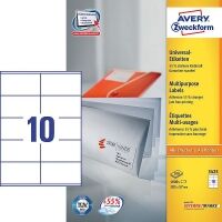 Avery 3425 multi-purpose labels 105 x 57 mm (1000 labels)
