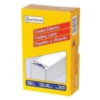 Avery 3439 franking labels 130 x 40 mm white (500 labels)