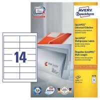 Avery 3678 multi-purpose labels 97 x 37 mm (1400 labels)