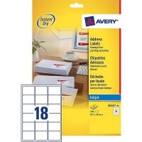 Avery J8161-25 address labels 63.5 x 46.6 mm (450 labels)