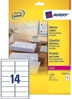 Avery L7163-40 Quick Peel Address Labels 99.1 x 38.1 mm (560 labels)