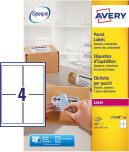 Avery L7169B-100 BlockOut parcel labels 139 x 99.1 mm (400 labels)