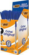 BIC Cristal blue ballpoint pen (50-pack)