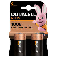 Duracell Plus Power C LR14 batteries 2-pack