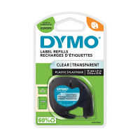Dymo S0721530 / 12267 12mm transparent plastic tape (original Dymo)