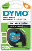 Dymo S0721730 / 91208 12mm metallic silver tape (original Dymo)