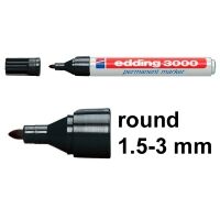 Edding 3000 black permanent marker