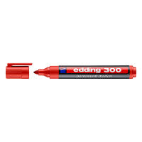 Edding 300 red permanent marker (1.5 - 3 mm)