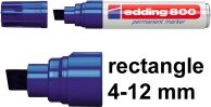 Edding 800 blue permanent marker