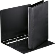 Esselte Essentials Panorama black binder with 4 D-rings (44mm)