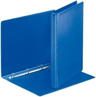 Esselte Essentials Panorama blue binder with 4 D-rings (30mm)