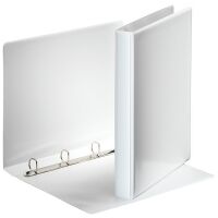 Esselte Essentials Panorama white binder with 4-D rings (38mm)