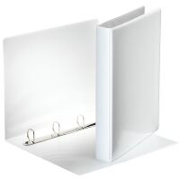 Esselte Essentials Panorama white binder with 4 D-rings (44mm)