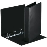 Esselte Panorama black binder with 4 D-rings (51mm)