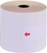 Kangaro White / yellow duplicate till roll 57x57x12 5-pack