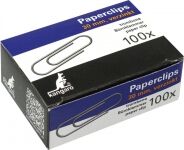 Kangaro round 30mm paperclips (100-pack)