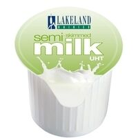 Diversen Lakeland UHT half fat milk pots, pack of 120