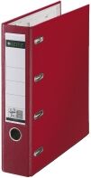 Leitz 1012 red A4 bank giro binder, 75mm