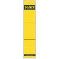Leitz 1643 self-adhesive spine labels 39mm x 191mm yellow (10 pieces)