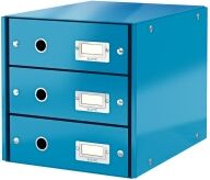 Leitz 6048 Leitz WOW pedestal blue metallic (3 drawers)