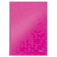 Leitz Wow A4 pink hardback notebook (46251023)
