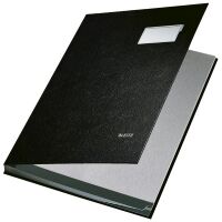 Leitz book with 10 compartments A4 black (PP cover)
