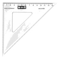 Diversen Linex drawing triangle (30 cm)