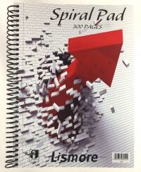 Lismore A4 spiral refill pad, 300 sheets (229)