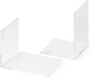 Maul Acrylic bookends transparent 10 x 10 x 13 cm (2 pieces)