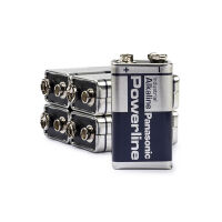 Panasonic Powerline 9V E-Block 6LR61 batteries 5-pack