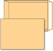 Q-Connect 250 Envelopes, C4 size, self seal manilla, 80g (1385/1R33)