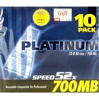 Q-Connect KF00419 CD-R 80 min. 10 in jewel-case