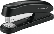 Q-Connect KF01056 black plastic stapler