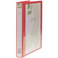 Q-Connect KF01326 red A4 Presentation 4D ring binder 1 pack