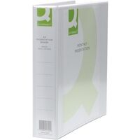 Q-Connect KF01329Q white A4 Presentation 4D Ring Binder 6-pack (40mm)