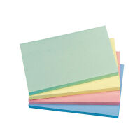 Q-Connect KF01349 Pastel Quick Notes 76 x 127mm, Pack of 12