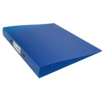 Q-Connect KF02483 2-Ring Binder A4 Frosted Blue 1-pack