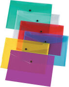 Q-Connect KF03599 A4 assorted polypropylene document folder (12-pack)