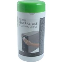 Q-Connect KF04508 general use wipes, tub of 100