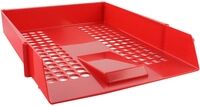 Q-Connect KF10055 red letter tray