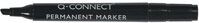 Q-Connect KF26042 black permanent marker (10-pack)