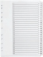 Q-Connect KF97056, A4 multi-punched numbered subject divider