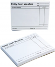 Q-Connect Petty Cash Voucher Pad 125x101mm (Pack of 10) KF00103