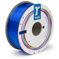 REAL 3D Filament PETG translucent blue 2.85mm 1kg (REAL brand)