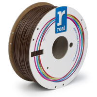 REAL 3D Filament PLA brown 1.75mm 1kg (REAL brand)