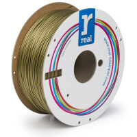 REAL 3D Filament PLA gold 1.75mm 1kg (REAL brand)