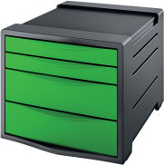 Rexel Choices 2115612 green cabinet drawers